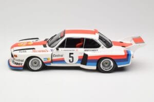 BMW 3.5 CSL E9 Gr.5 #5 S. Manhalter Winner Havirov Interseries 1977 Minichamps 1:18 180772005 Metal - imaginea 4 din 8