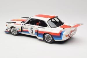 BMW 3.5 CSL E9 Gr.5 #5 S. Manhalter Winner Havirov Interseries 1977 Minichamps 1:18 180772005 Metal - imaginea 7 din 8