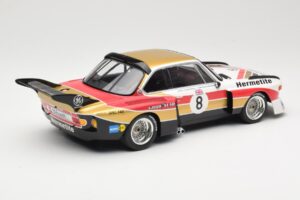 BMW 3.5 CSL E9 Hermetite #8 J. Fitzpatrick / T. Walkinshaw 1000 km Nurburgring 1976 Minichamps 1:18 155762608 Metal - imaginea 2 din 6