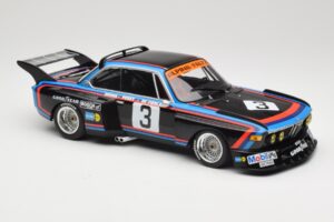BMW 3.5 CSL E9 #3 A. de Fierlant / H. Grohs 6 Hours Silverstone 1976 Minichamps 1:18 155762603 Metal - imaginea 4 din 6