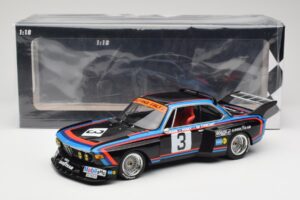 BMW 3.5 CSL E9 #3 A. de Fierlant / H. Grohs 6 Hours Silverstone 1976 Minichamps 1:18 155762603 Metal - imaginea 6 din 6