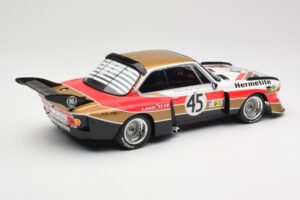 BMW 3.5 CSL E9 #45 Hermetite T. Walkinshaw / J. Fitzpatrick 24 Hours of Le Mans 1976 Minichamps 1:18 155762645 Metal - imaginea 2 din 6