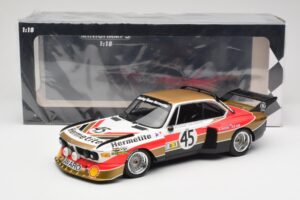 BMW 3.5 CSL E9 #45 Hermetite T. Walkinshaw / J. Fitzpatrick 24 Hours of Le Mans 1976 Minichamps 1:18 155762645 Metal - imaginea 6 din 6