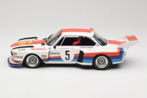 BMW 3.5 CSL E9 #5 S. Manhalter Winner Havirov International 1977 Minichamps 1:18 155772605 Metal - imaginea 3 din 6
