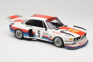 BMW 3.5 CSL E9 #5 S. Manhalter Winner Havirov International 1977 Minichamps 1:18 155772605 Metal - imaginea 4 din 6