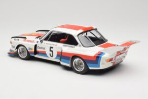 BMW 3.5 CSL E9 #5 S. Manhalter Winner Havirov International 1977 Minichamps 1:18 155772605 Metal - imaginea 5 din 6