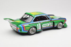 BMW 3.5 CSL E9 Schnitzer #10 D. Quester / R. Peterson 6 Hours Watkins Glen 1976 Minichamps 1:18 155762610 Metal - imaginea 2 din 6