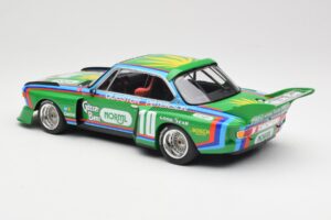 BMW 3.5 CSL E9 Schnitzer #10 D. Quester / R. Peterson 6 Hours Watkins Glen 1976 Minichamps 1:18 155762610 Metal - imaginea 5 din 6