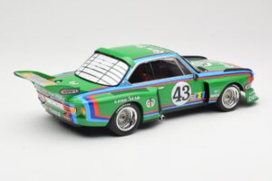 BMW 3.5 CSL E9 Schnitzer #43 D. Quester / A. Krebs 24 Hours of Le Mans 1976 Minichamps 1:18 155762643 Metal - imaginea 2 din 6