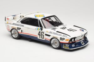 BMW 3.5 CSL E9 #46 Team Brock P. Brock / F. Muir / J. Aubriet 24 Hours of Le Mans 1976 Minichamps 1:18 153762646 Metal - imaginea 4 din 6