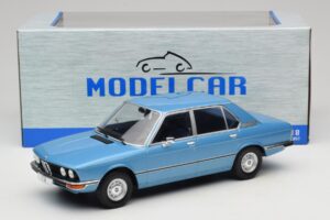 BMW 5 Series E12 Albastru MCG 1:18 MCG18541 Metal - imaginea 6 din 6