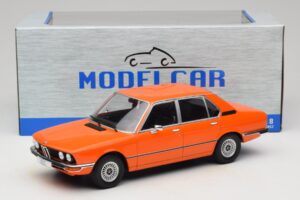 BMW 5 Series E12 Portocaliu MCG 1:18 MCG18540 Metal - imaginea 6 din 6