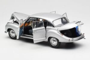 BMW 502 2.6 Luxus Super Argintiu AUTOart 1:18 70593 Metal - imaginea 5 din 8
