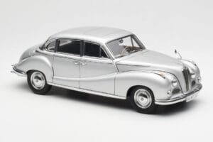 BMW 502 2.6 Luxus Super Argintiu AUTOart 1:18 70593 Metal - imaginea 6 din 8