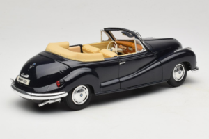 BMW 502 Cabriolet Negru Maisto 1:18 31817 Metal - imaginea 3 din 8