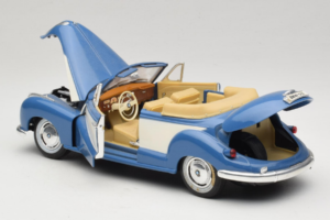 BMW 502 Cabriolet Albastru Tchibo 1:18 45396 Metal - imaginea 5 din 8