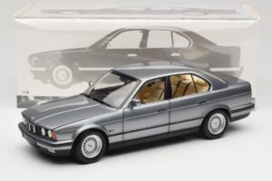 BMW 535i E34 Gri Metallic Minichamps 1:18 100024008 Metal - imaginea 8 din 8