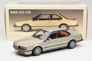 BMW 635 CSi E24 Bronzit Beige Metallic AUTOart 1:18 70523 Metal - imaginea 8 din 8