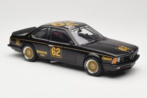BMW 635 CSi E24 #62 J. Richards JPS Team BMW ATCC Winner 1985 AUTOart 1:18 88548 Metal - imaginea 6 din 8