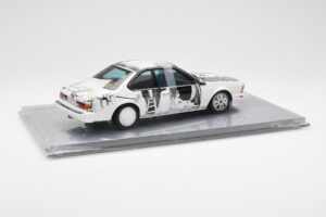 BMW 635 CSi E24 Art Car Robert Rauschenberg AUTOart 1:18 80430150924 Metal - imaginea 2 din 8