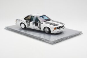 BMW 635 CSi E24 Art Car Robert Rauschenberg AUTOart 1:18 80430150924 Metal - imaginea 4 din 8