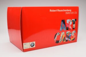 BMW 635 CSi E24 Art Car Robert Rauschenberg AUTOart 1:18 80430150924 Metal - imaginea 8 din 8