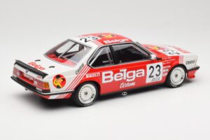 BMW 635 CSi E24 Belga Juma Racing M. Winkelhock / T. Regout 24 Hours of Spa 1985 Minichamps 1:18 155852523 Metal - imaginea 2 din 6