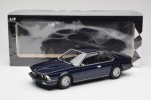 BMW 635 CSi E24 Blue Metallic Minichamps 1:18 155028101 Metal - imaginea 6 din 6