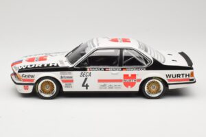 BMW 635 CSi E24 BMW Italia #4 R. Ravaglia / G. Berger 24 Hours of Spa 1984 Minichamps 1:18 155842504 Metal - imaginea 3 din 6