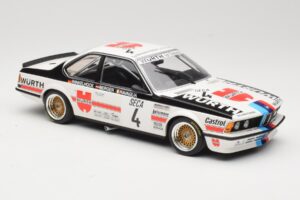 BMW 635 CSi E24 BMW Italia #4 R. Ravaglia / G. Berger 24 Hours of Spa 1984 Minichamps 1:18 155842504 Metal - imaginea 4 din 6