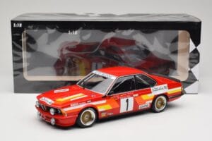BMW 635 CSi E24 #1 U. Felder / D. Hamelmann Auto Budde Winners 24 Hours of Nürburgring 1985 Minichamps 1:18 155852501 Metal - imaginea 6 din 6