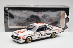 BMW 635 CSi E24 #12 R. Metge / C. Ballot-Léna Bavaria Automobiles 24 Hours of Spa 1985 Minichamps 1:18 155852513 Metal - imaginea 6 din 6