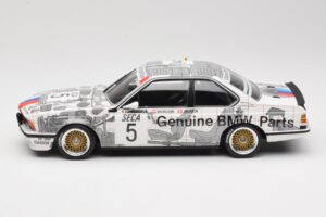 BMW 635 CSi E24 #5 R. Ravaglia Winner Spa 24 Hours 1985 Minichamps 1:18 155852505 Metal - imaginea 3 din 6