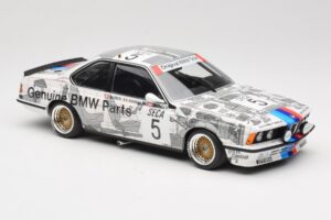 BMW 635 CSi E24 #5 R. Ravaglia Winner Spa 24 Hours 1985 Minichamps 1:18 155852505 Metal - imaginea 4 din 6