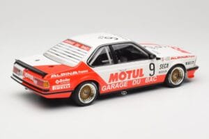 BMW 635 CSi E24 #9 Hollinger / P. Giroix Garage du Bac 24 Hours of Spa 1984 Minichamps 1:18 155842509 Metal - imaginea 2 din 6