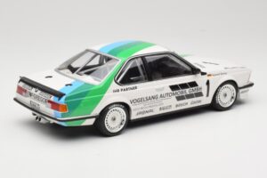 BMW 635 CSi E24 Vogelsang Automobile H. Grohs Winner Bergischer Löwe Zolder 1984 Minichamps 1:18 155842511 Metal - imaginea 2 din 6