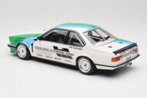 BMW 635 CSi E24 Vogelsang Automobile H. Grohs Winner Bergischer Löwe Zolder 1984 Minichamps 1:18 155842511 Metal - imaginea 5 din 6