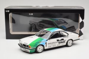 BMW 635 CSi E24 Vogelsang Automobile H. Grohs Winner Bergischer Löwe Zolder 1984 Minichamps 1:18 155842511 Metal - imaginea 6 din 6