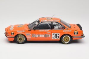 BMW 635CSi E24 Jagermeister #36 W. Brun / H. Grohs ETCC 1984 Minichamps 1:18 80430139185 Metal - imaginea 4 din 8
