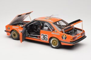 BMW 635CSi E24 Jagermeister #36 W. Brun / H. Grohs ETCC 1984 Minichamps 1:18 80430139185 Metal - imaginea 5 din 8