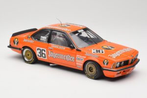 BMW 635CSi E24 Jagermeister #36 W. Brun / H. Grohs ETCC 1984 Minichamps 1:18 80430139185 Metal - imaginea 6 din 8