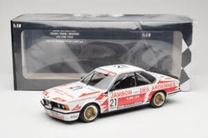 BMW 635CSi E24 Team Brun Motorsport #21 H. Grohs / T. Boutsen Spa 24 Hours 1985 Minichamps 1:18 155852521 Metal - imaginea 6 din 6