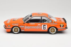 BMW 635CSi E24 Jagermeister #6 H. Stuck Bergischer Lowe Zolder DPM 1984 Minichamps 1:18 155842506 Metal - imaginea 3 din 6