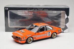 BMW 635CSi E24 Jagermeister #6 H. Stuck Bergischer Lowe Zolder DPM 1984 Minichamps 1:18 155842506 Metal - imaginea 6 din 6