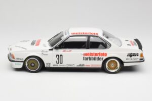 BMW 635CSi E24 Team Schnitzer Eterna #30 S. Bellof / S. Danner ETCC 1984 Minichamps 1:18 155832530 Metal - imaginea 3 din 6