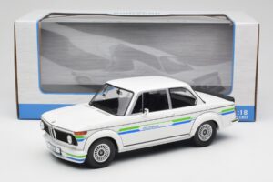 BMW Alpina 2002 E10 Turbo Alb MCG 1:18 MCG18409-R Metal - imaginea 6 din 6