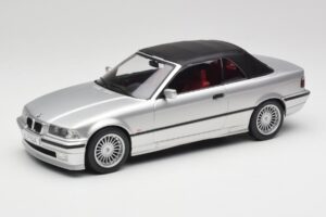 BMW Alpina B3 E36 3.2 Cabriolet Arctic Silver MCG 1:18 MCG18322 Metal - imaginea 2 din 8