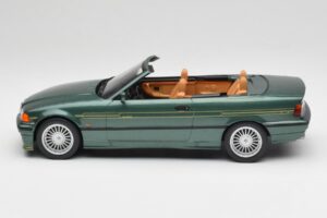 BMW Alpina B3 E36 3.2 Cabriolet Oxford Green MCG 1:18 MCG18321 Metal - imaginea 5 din 8