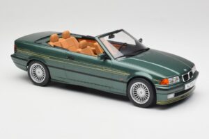 BMW Alpina B3 E36 3.2 Cabriolet Oxford Green MCG 1:18 MCG18321 Metal - imaginea 6 din 8