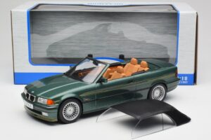 BMW Alpina B3 E36 3.2 Cabriolet Oxford Green MCG 1:18 MCG18321 Metal - imaginea 8 din 8